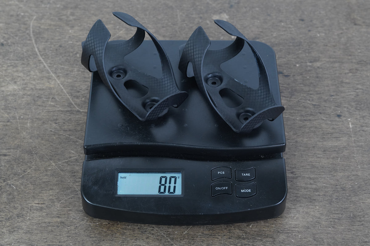 (2) Carbon Water Bottle Cages 80g