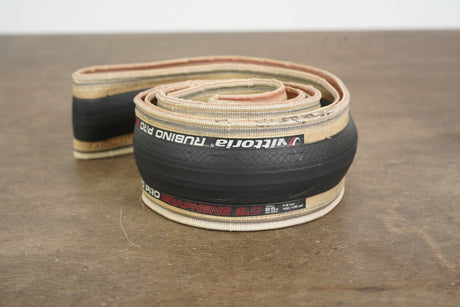(2) 700x25C 25mm Vittoria Rubino Pro Clincher Road Tires