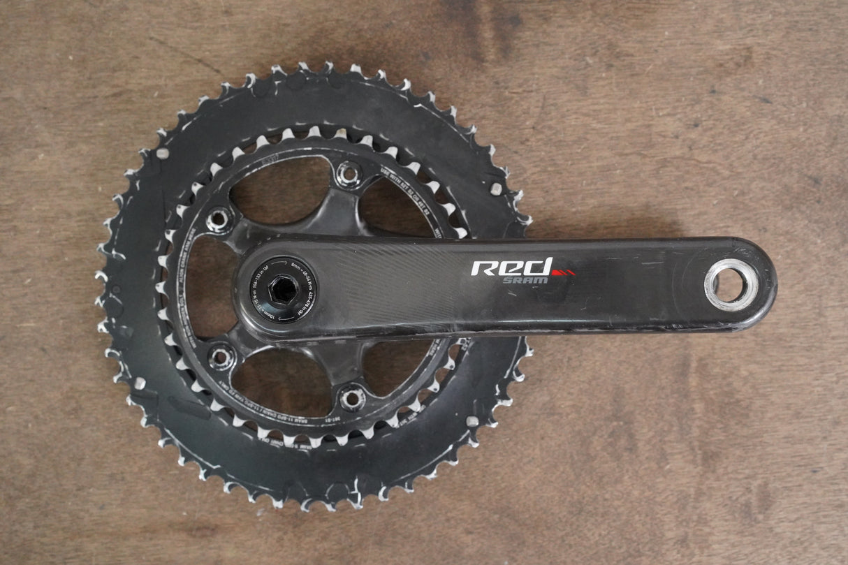 172.5mm 52/36T GXP SRAM Red 22 Carbon Crankset