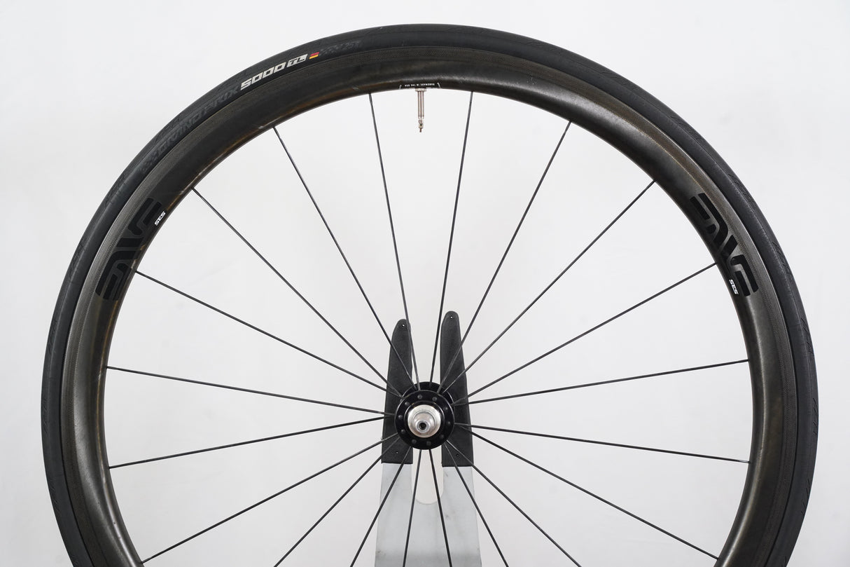 FRONT ENVE SES 3.4 Gen 2 Chris King R45 Carbon Clincher Rim Brake Wheel