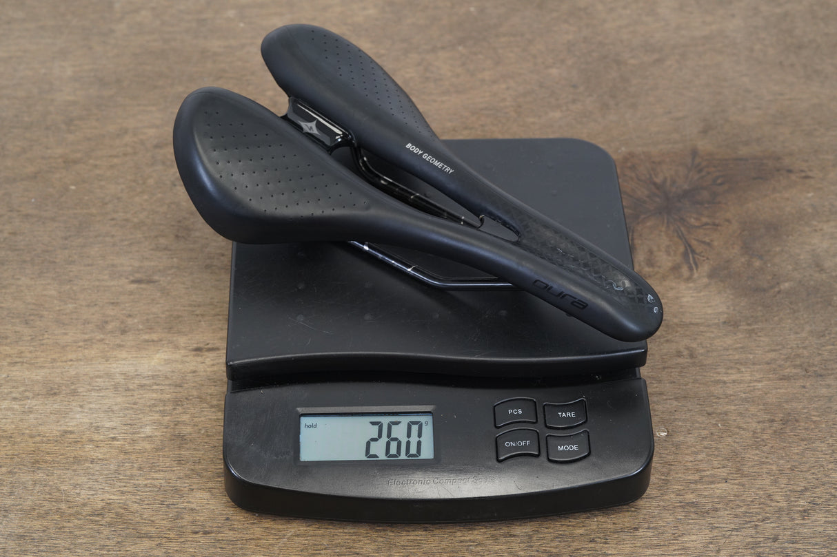 143mm Specialized Oura Comp Cr-Mo Rail Road Saddle 260g