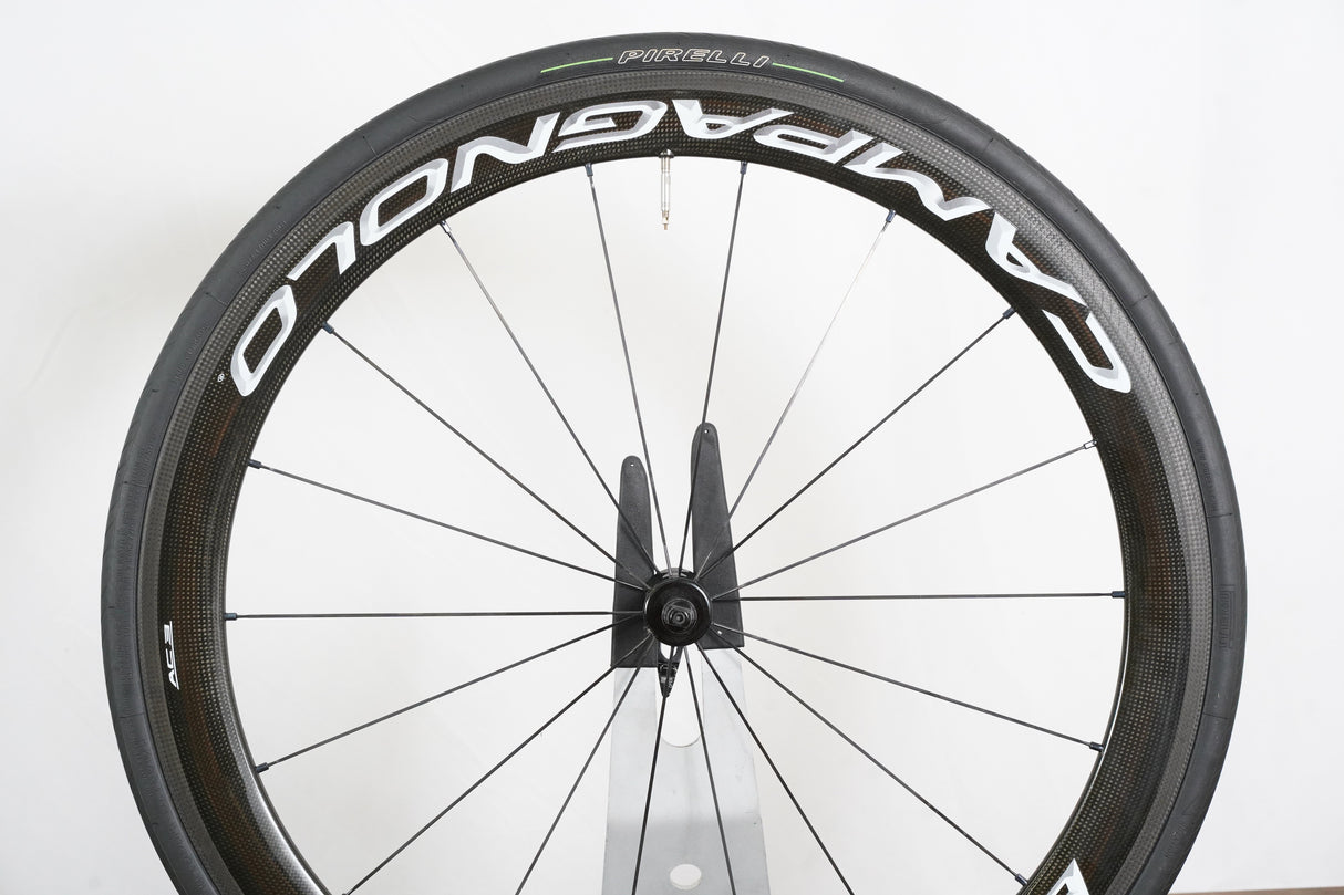 Campagnolo Bora One 50 Carbon Tubeless Clincher Rim Brake Wheelset 11 Speed