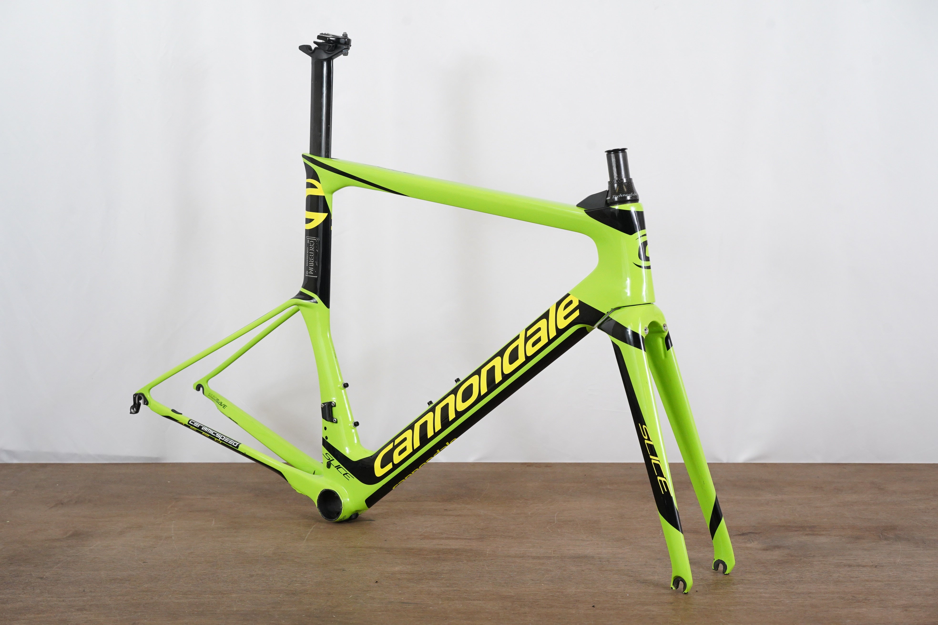 57cm Cannondale Slice Carbon Rim Brake TT Triathlon Frameset – Elevate  Cycling