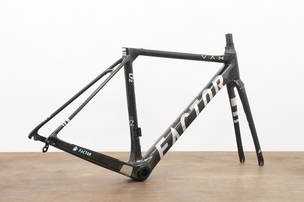 2021 49cm Factor O2 VAM Carbon Rim Brake Road Frameset