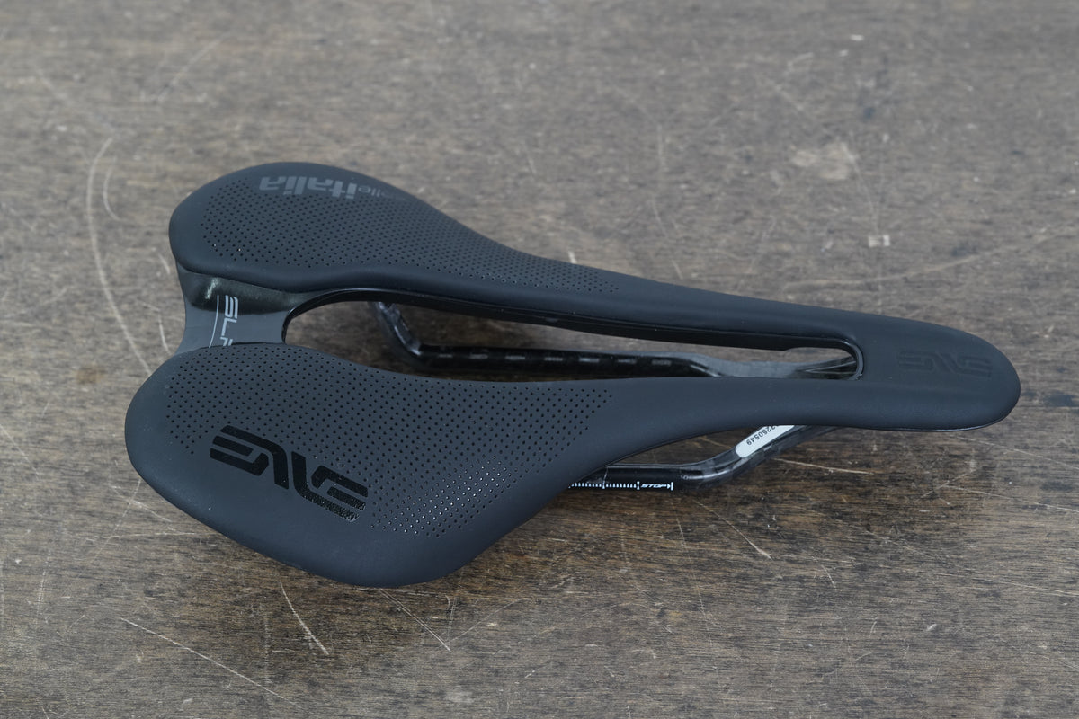 NEW 145mm Selle Italia ENVE SLR Kit Carbonio Superflow Boost Carbon Rail Saddle