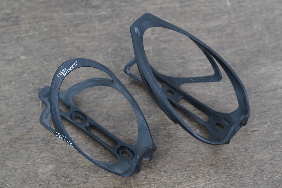 (1) Bike Smart Water Bottle Cage + (1) Specialized Rib Cage II bottle cage 60g
