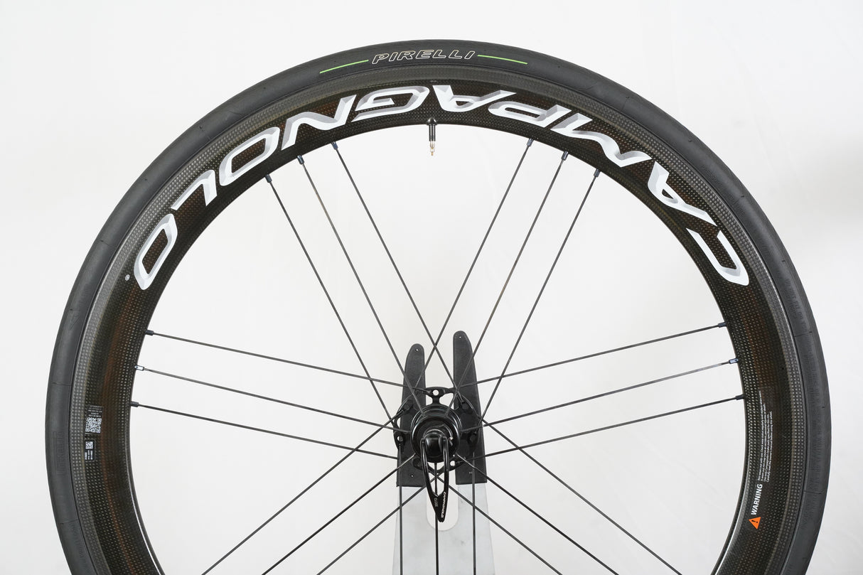 Campagnolo Bora One 50 Carbon Tubeless Clincher Rim Brake Wheelset 11 Speed