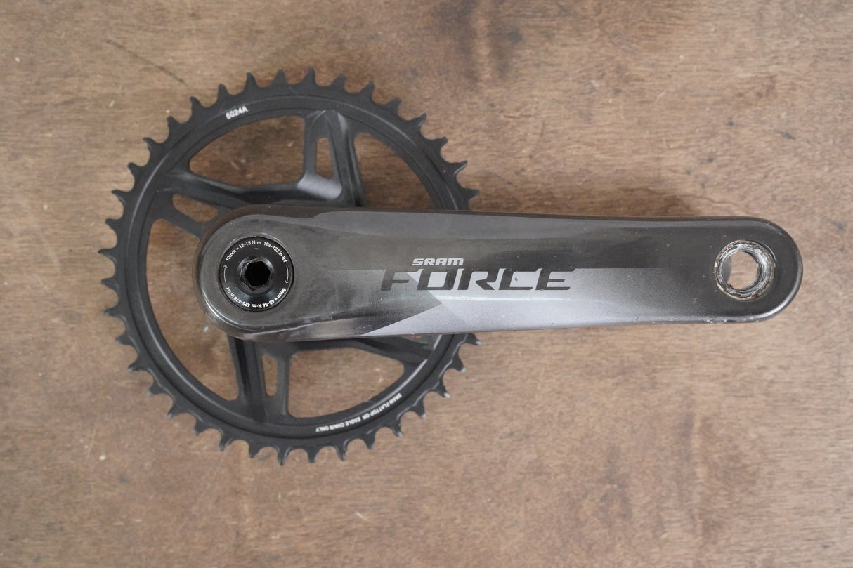165mm 40T GXP SRAM Force 1 AXS 12 Speed Road Crankset