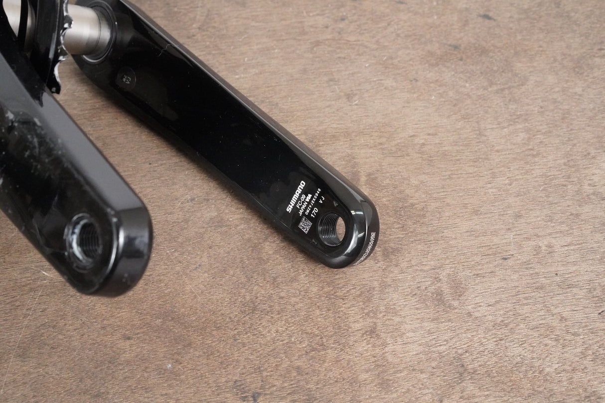 170mm 50/34T Shimano Dura-Ace FC-09 11 Speed Crankset R9100 R200