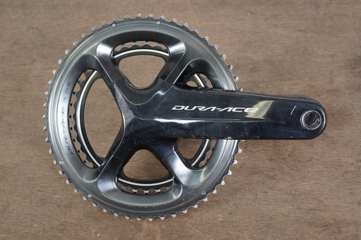 170mm 53/39T Shimano Dura-Ace FC-R9100 11 Speed Crankset 9100