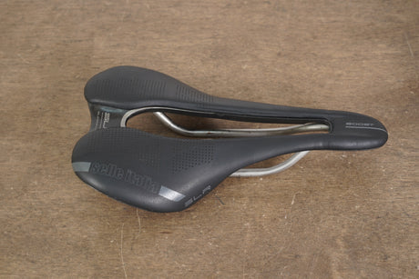 145mm Selle Italia SLR Superflow Boost Titanium Rail Road Saddle 170g