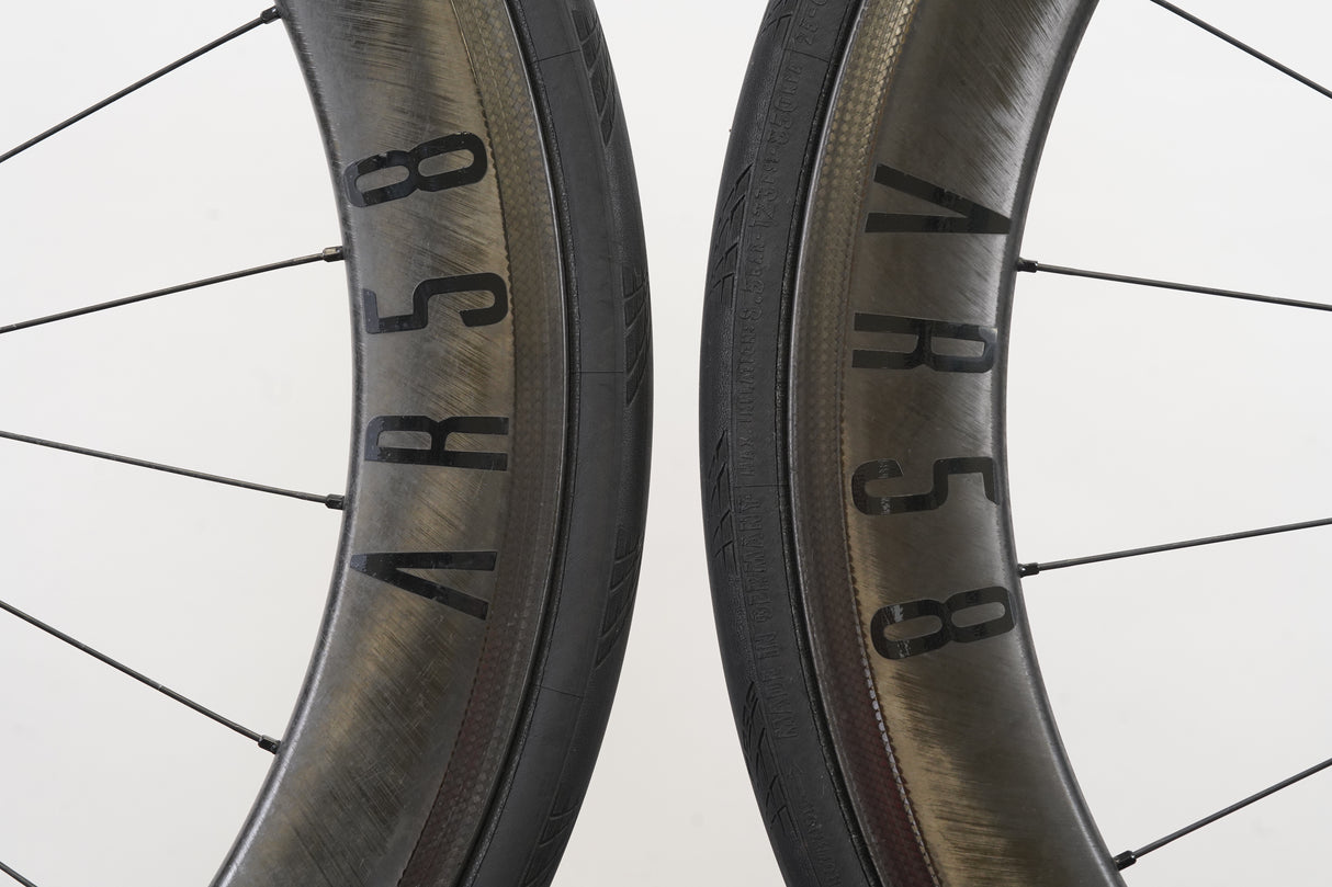 Reynolds AR58 Carbon Tubeless Clincher Rim Brake Wheelset 11 Speed AR 58