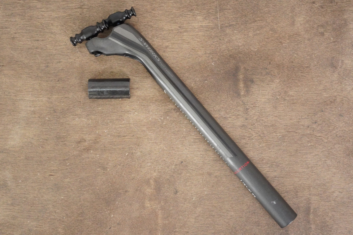 27.2mm Specialized S-WORKS FACT Carbon Setback Road Seatpost