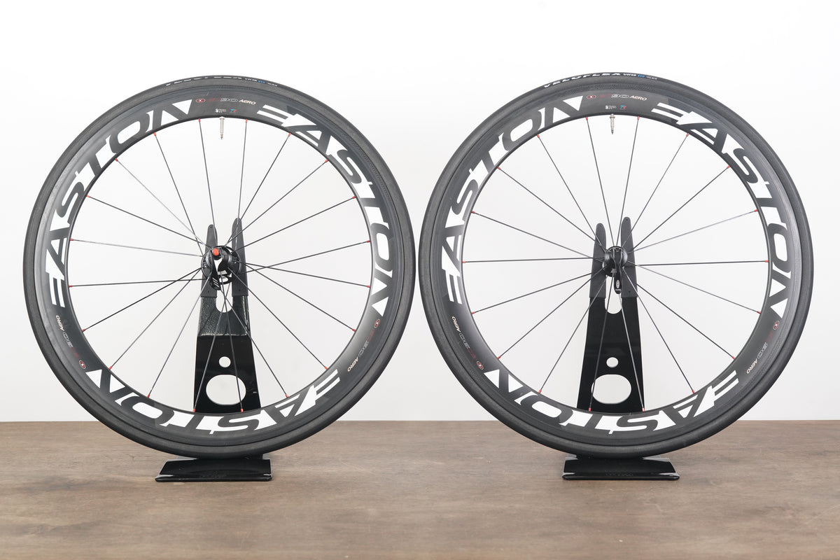Easton EC90 Aero Carbon Clincher Rim Brake Wheelset Shimano/SRAM 10 Speed EC 90
