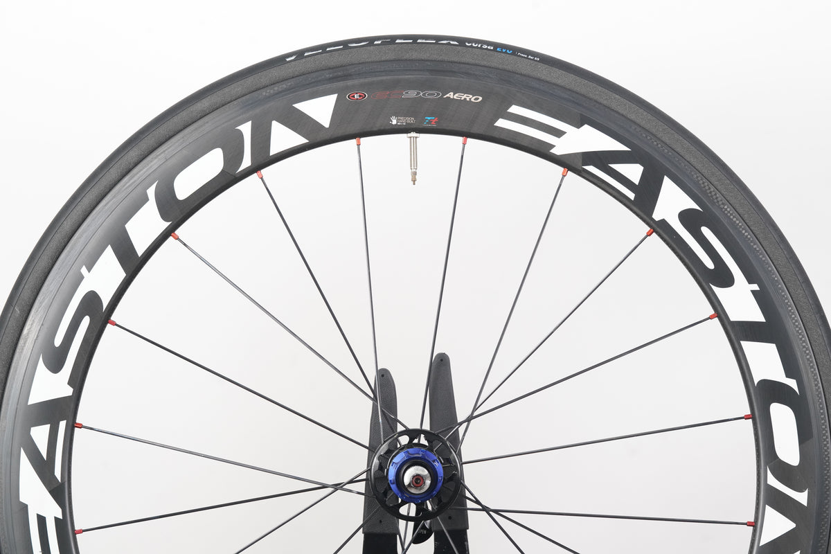 Easton EC90 Aero Carbon Clincher Rim Brake Wheelset Shimano/SRAM 10 Speed EC 90