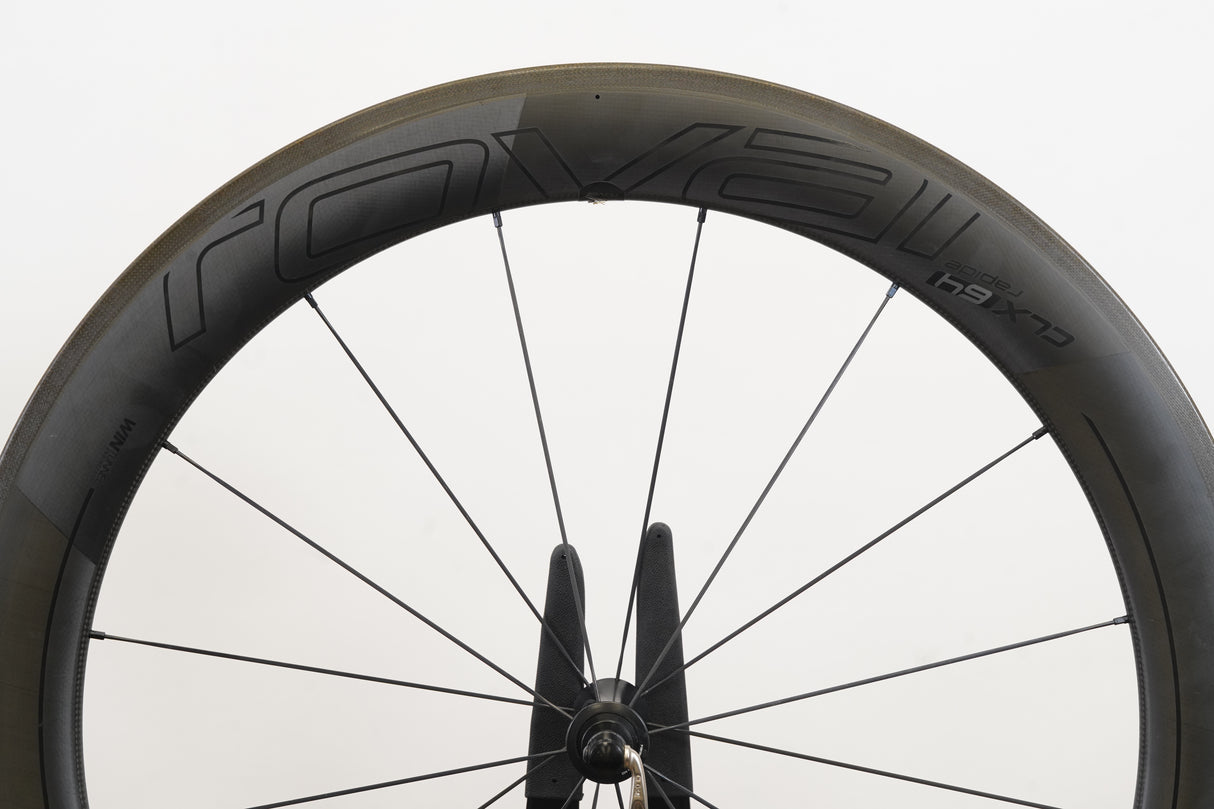 Roval CLX 64 Carbon Tubeless Clincher Rim Brake Wheelset Shimano/SRAM 11 Speed