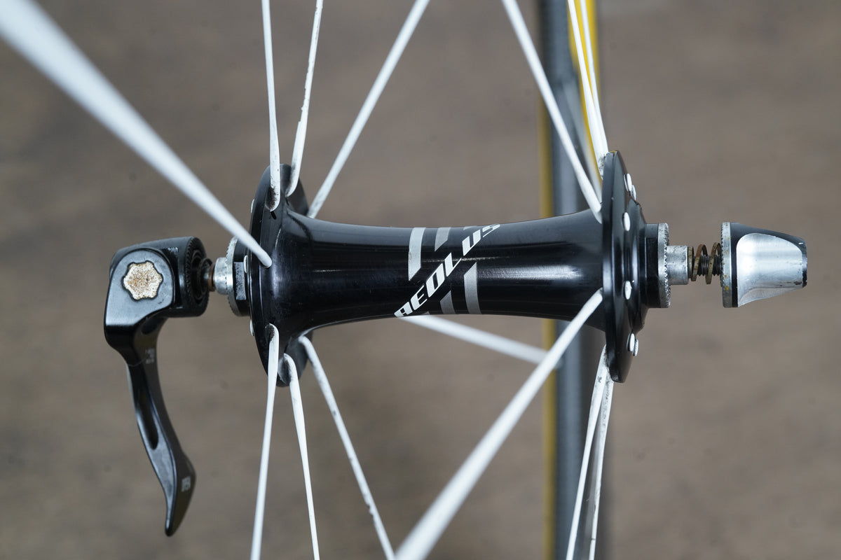 Bontrager Aeolus 5.0 Livestrong Edition Carbon Tubular Rim Brake Wheelset 10 Speed
