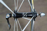 Bontrager Aeolus 5.0 Livestrong Edition Carbon Tubular Rim Brake Wheelset 10 Speed