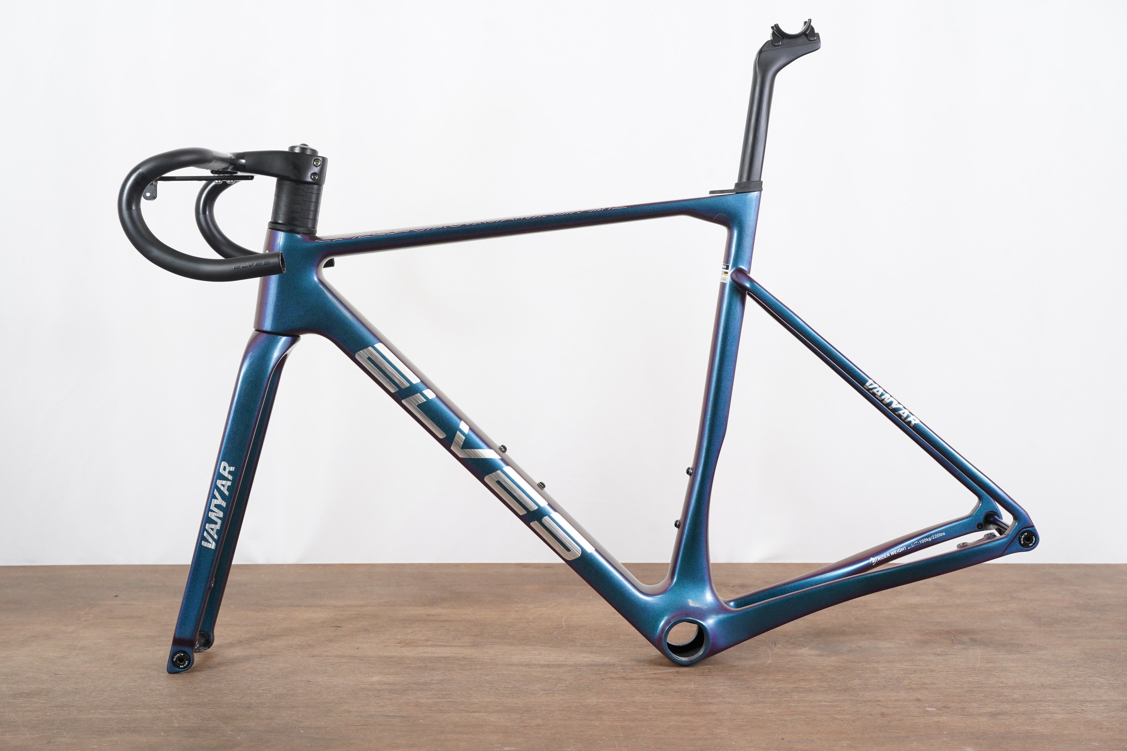 54cm Elves Vanyar Carbon Di2 Disc Brake Road Frameset + Barstem – Elevate  Cycling