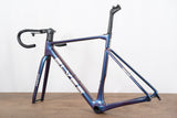 54cm Elves Vanyar Carbon Di2 Disc Brake Road Frameset + Barstem