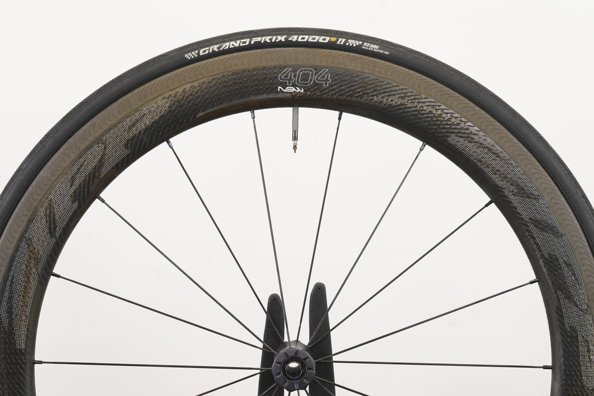 FRONT Zipp 404 NSW Cognition Carbon Clincher Rim Brake Wheel