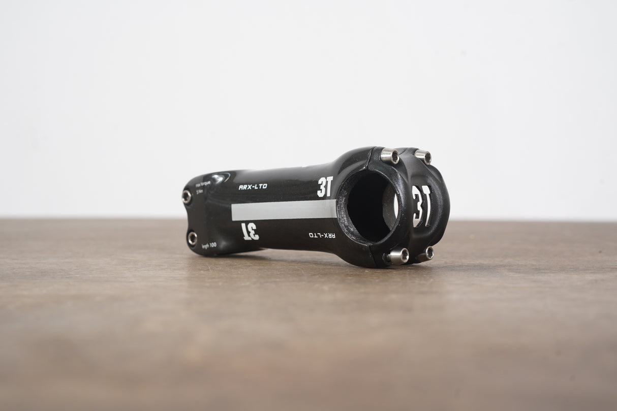 3T ARX LTD 100mm ±6 Degree Carbon Road Stem 113g 1 1/8" 31.8mm