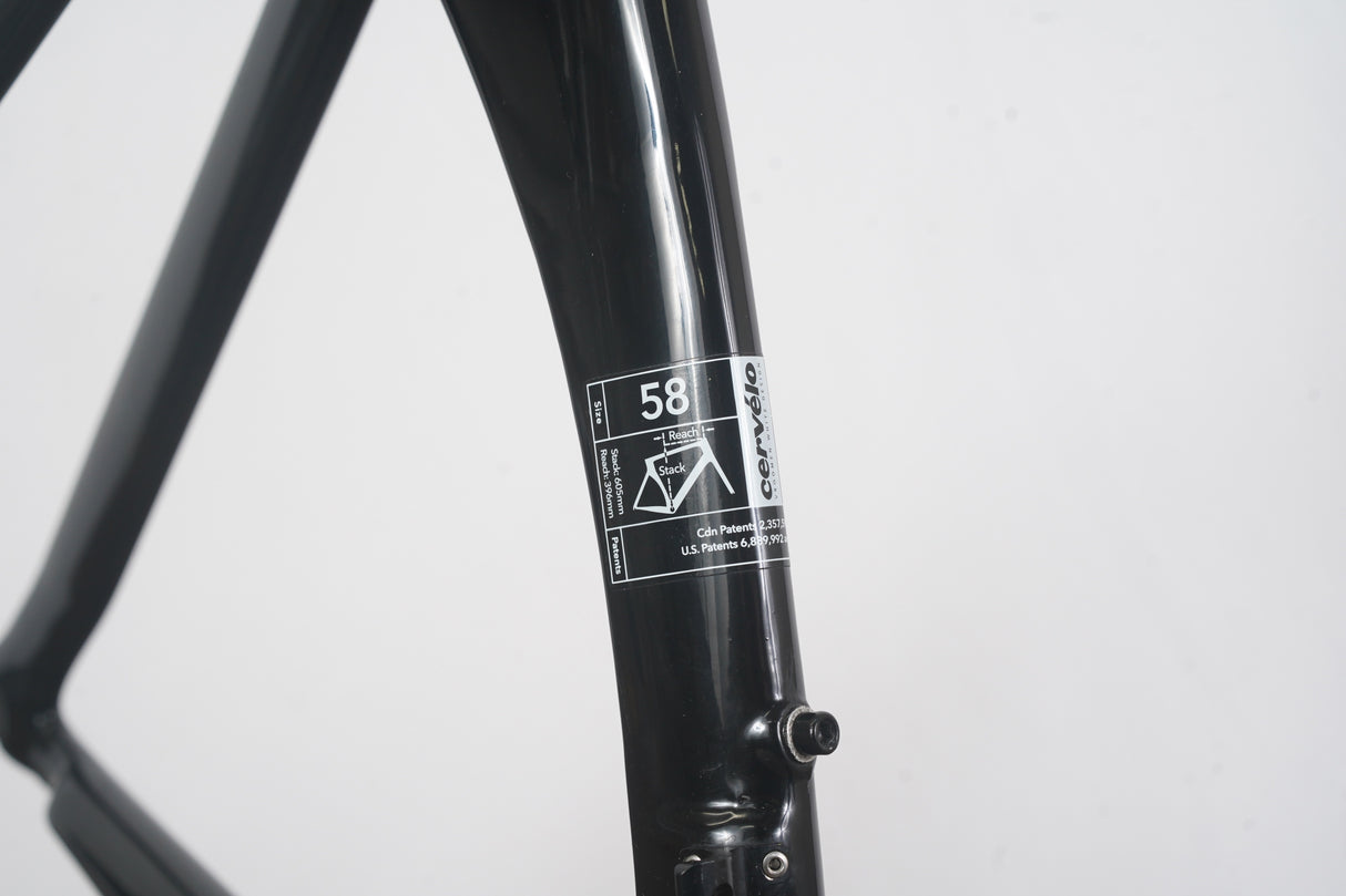 58cm Cervelo S5 Carbon Aero Rim Brake Road Frameset
