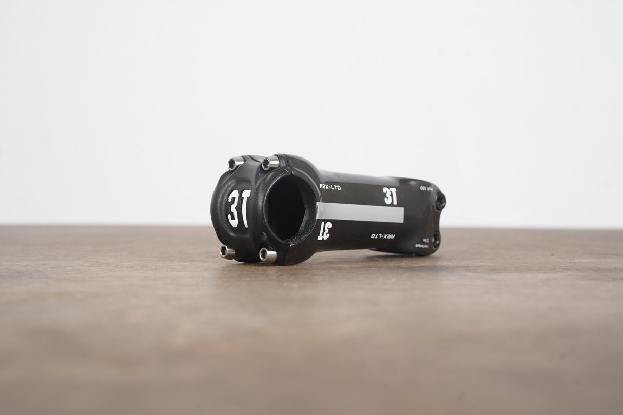 3T ARX LTD 100mm ±6 Degree Carbon Road Stem 113g 1 1/8" 31.8mm