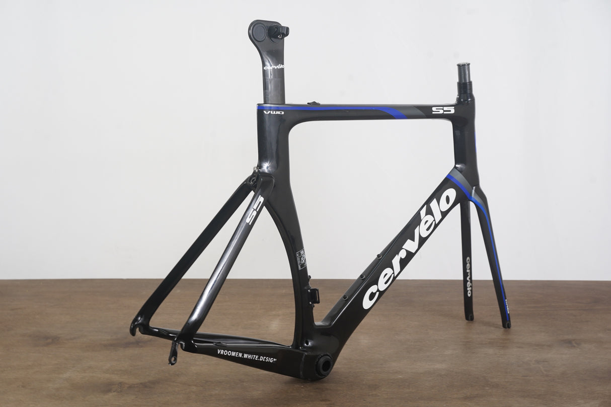 58cm Cervelo S5 Carbon Aero Rim Brake Road Frameset