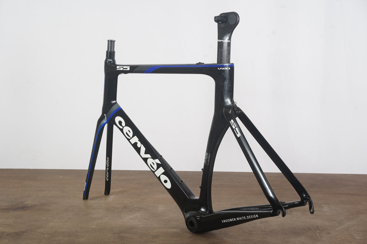58cm Cervelo S5 Carbon Aero Rim Brake Road Frameset