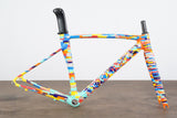 49cm Specialized Allez Sprint Red Hook Crit Alloy Rim Brake Road Frameset RHC