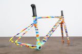 49cm Specialized Allez Sprint Red Hook Crit Alloy Rim Brake Road Frameset RHC