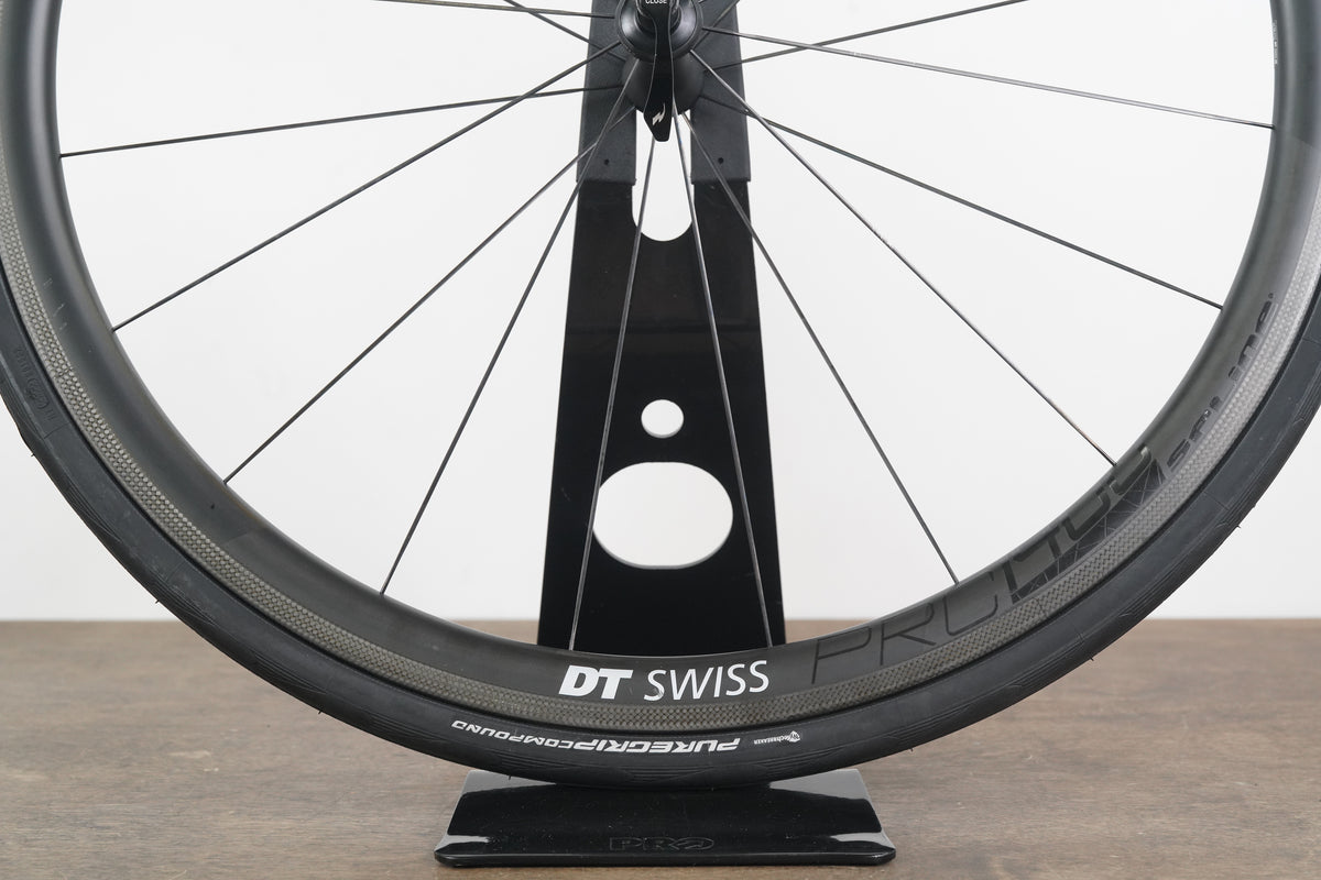 DT Swiss PRC 1400 Carbon Tubeless Clincher Rim Brake Wheelset SRAM XDR 12 Speed