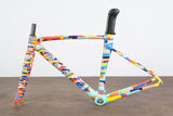 49cm Specialized Allez Sprint Red Hook Crit Alloy Rim Brake Road Frameset RHC