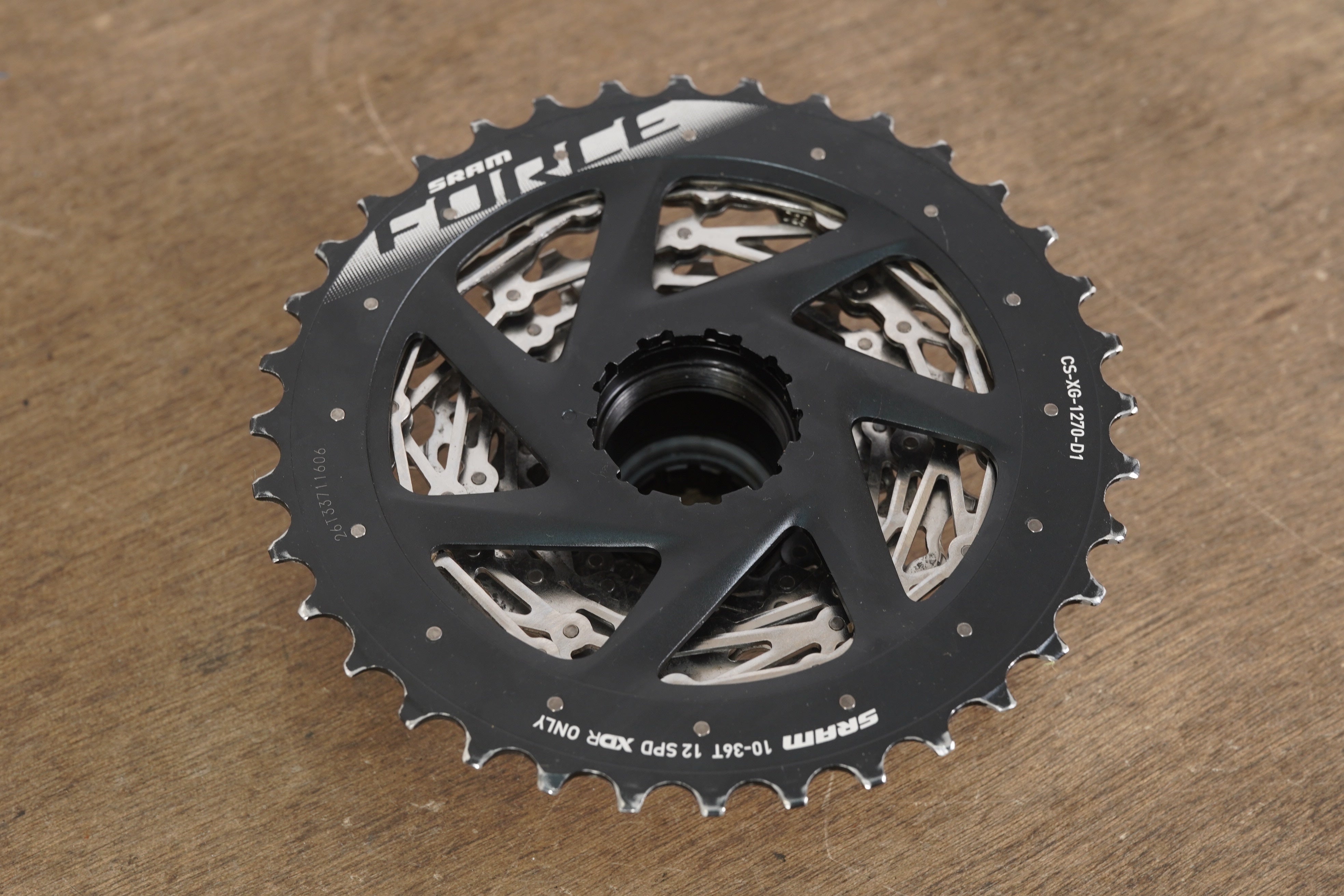 パーツ SRAM FORCE XG-1270-D1 10-36T 12s SRAM Force XG-1270 D1 Silver 12 Speed, 10-33 Tooth – Bixby