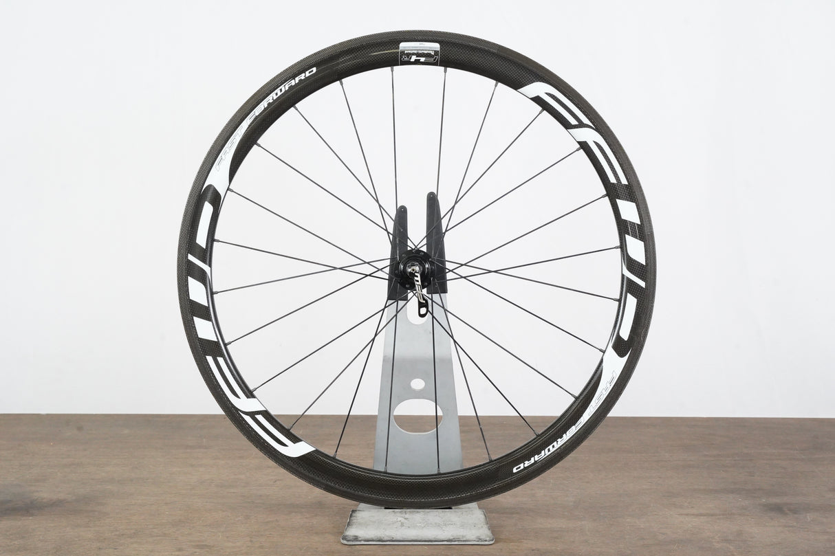 REAR FFWD F4R DT Swiss 350 Carbon Clincher Rim Brake Wheel Shimano/SRAM 11 Speed