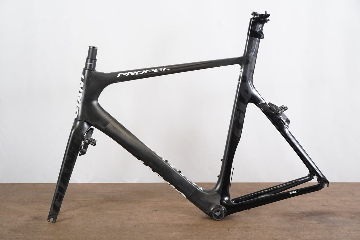 L (Large) Giant Propel Advanced SL 1 ISP Carbon Aero Rim Brake Road Frameset