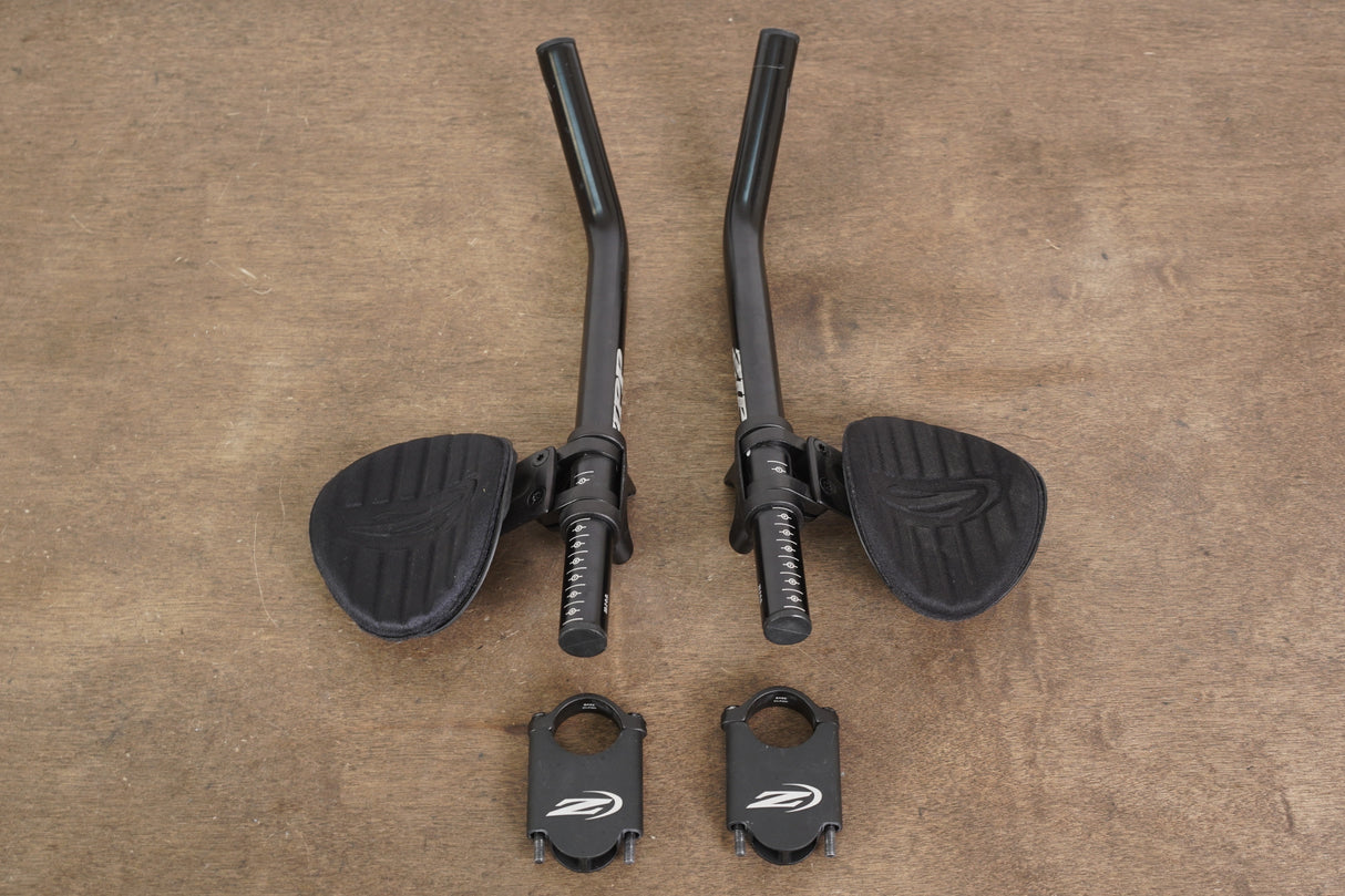 Zipp Vuka Alumina Alloy Extensions TT Triathlon Handlebar + Pads