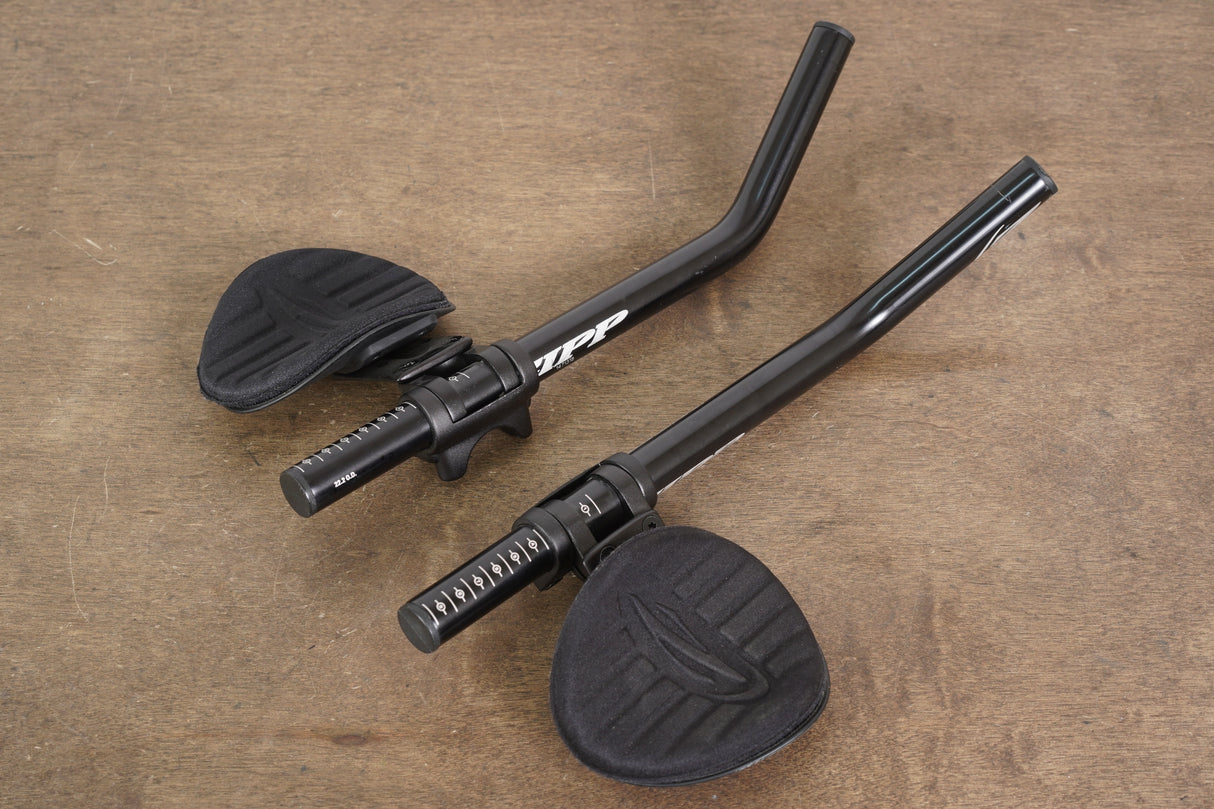 Zipp Vuka Alumina Alloy Extensions TT Triathlon Handlebar + Pads