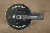 172.5mm 52/36T BB30 Rotor Flow NoQ Rings 11 Speed Aero Crankset