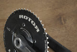 172.5mm 52/36T BB30 Rotor Flow NoQ Rings 11 Speed Aero Crankset