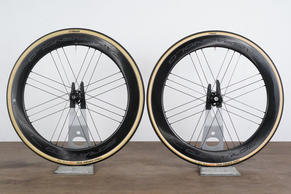 Campagnolo Bora WTO 60 Carbon Tubeless Clincher Disc Brake Wheelset 11 Speed