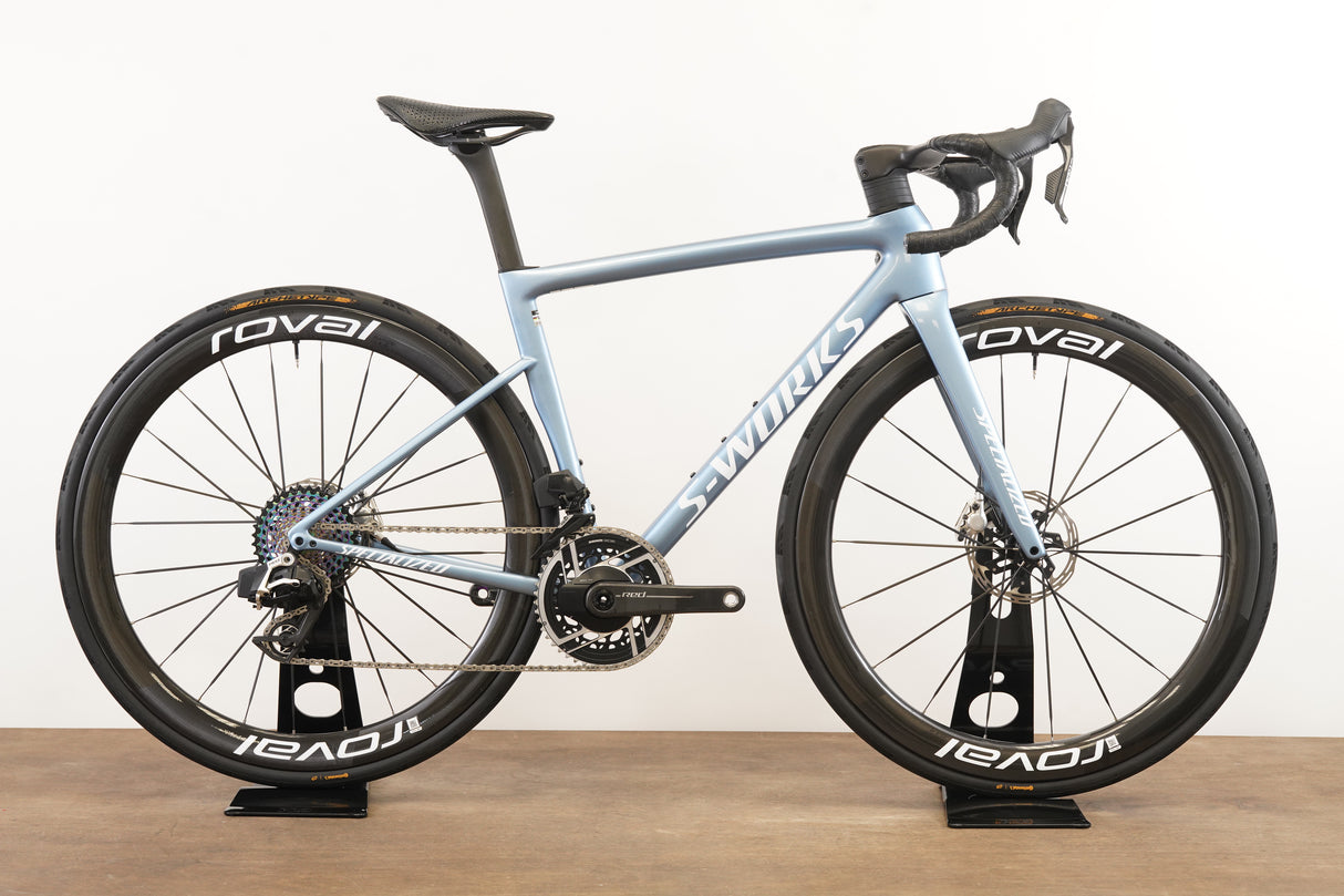 2025 52cm Specialized S-WORKS Tarmac SL8 Red AXS E1 Roval CLX III Carbon Bike