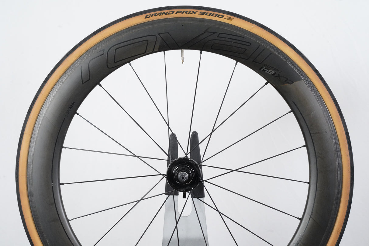 Roval CLX 64 Carbon Tubeless Clincher Rim Brake Wheelset SRAM XDR 12 Speed
