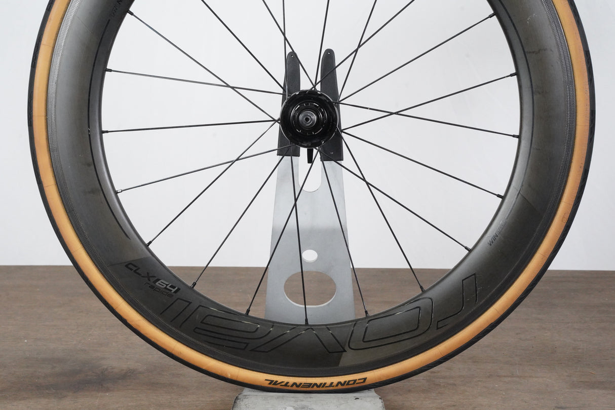 Roval CLX 64 Carbon Tubeless Clincher Rim Brake Wheelset SRAM XDR 12 Speed