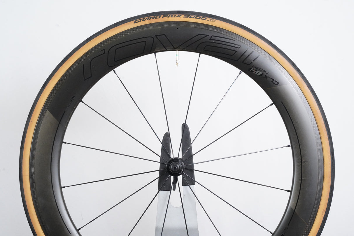 Roval CLX 64 Carbon Tubeless Clincher Rim Brake Wheelset SRAM XDR 12 Speed