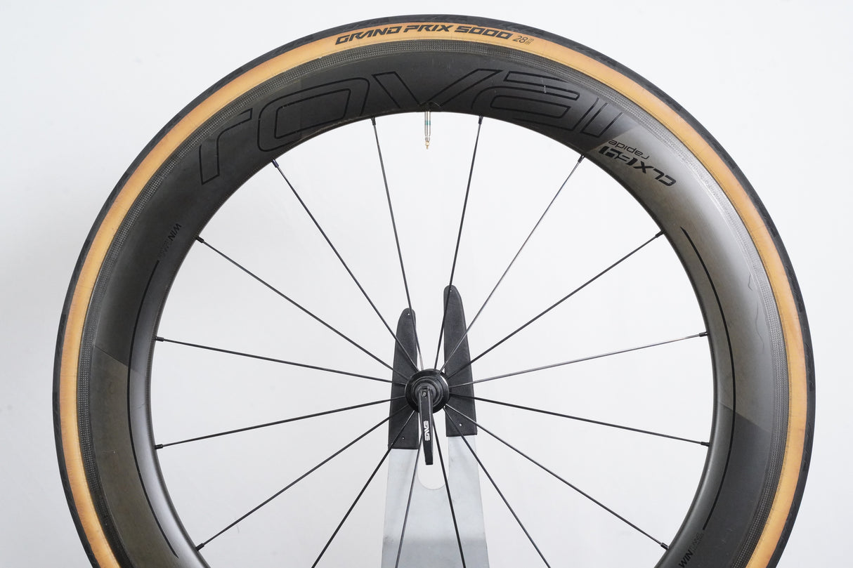 Roval CLX 64 Carbon Tubeless Clincher Rim Brake Wheelset SRAM XDR 12 Speed