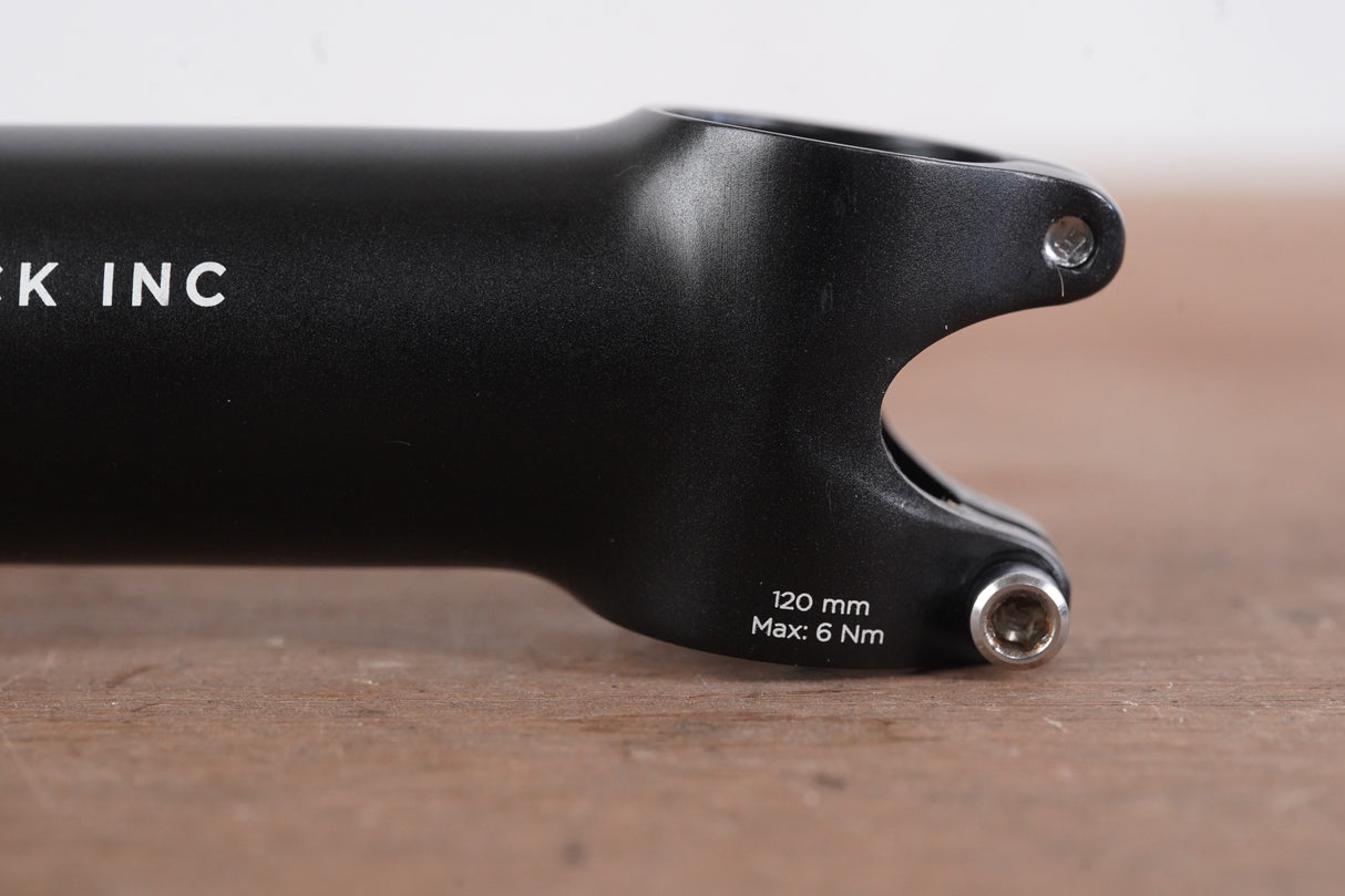 Black Inc. 120mm ±6 Degree Alloy Road Stem 132g 1 1/8" 31.8mm