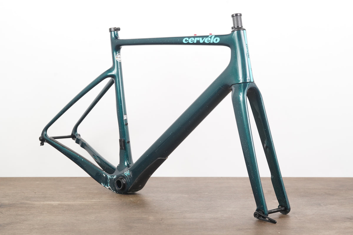 2020 56cm Cervelo Aspero Gen 1 Carbon Disc Gravel CX Frameset