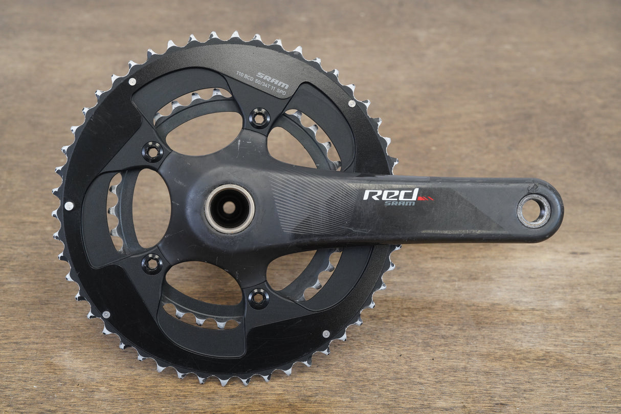 172.5mm 50/34T GXP SRAM Red 22 Carbon Road Crankset 571g